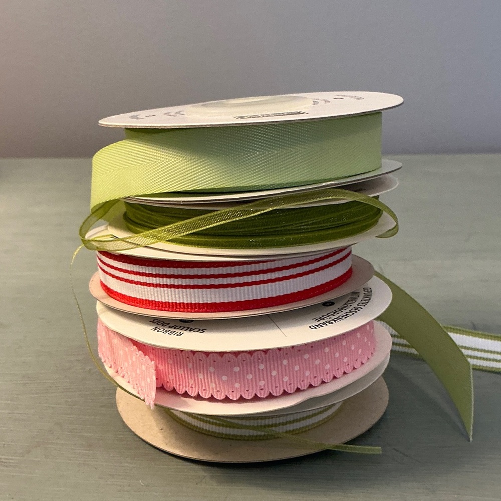 Stampin' Up! Lot of 26 Spools of Ribbon of Various Colors, Sizes & Designs - Picture 8 of 16